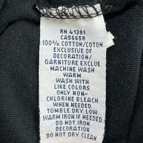 Polo Ralph Lauren T-Shirt Men’s Sz L Black V Neck Short Sleeve Embroidered Logo - Picture 10 of 10